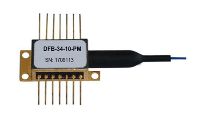 14-pin DFB 激光二极管 1550nm 蝶形 半导体激光器 - 点击图像关闭
